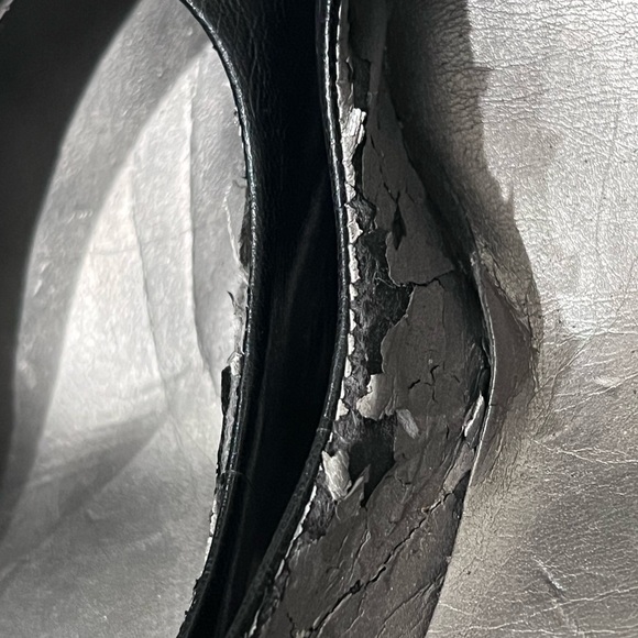 Guess Vintage Y2K Black Point Toe Heels Size 8 - Picture 5 of 9